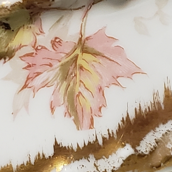 Haviland Limoges Schleiger Gravy Boat Fall Leaves - Picture 6 of 10